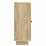 vidaXL Buffet Chêne Sonoma 33 x 34 5 x 90 cm Bois d'ingénierie