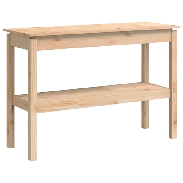vidaXL Table console 110x40x75 cm Bois massif de pin