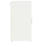 vidaXL Armoires à chaussures 2 Pièces Blanc 32x35x70 cm Aggloméré