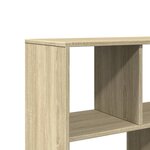 vidaXL Bibliothèque chêne sonoma 100x33x156 5 cm bois d'ingénierie
