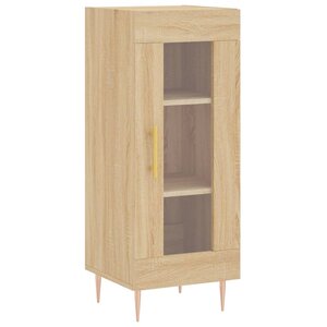 vidaXL Buffet Chêne sonoma 34 5x34x90 cm Bois d'ingénierie