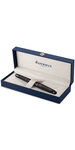 Waterman expert stylo roller  noir métallisé  recharge noire pointe fine  coffret cadeau