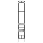 vidaXL Porte-vêtements Sonoma gris 77 x 30 x 171 cm Bois d'ingénierie