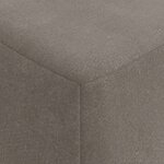 vidaXL Canapé-lit pliable Gris clair 60 x 70 x 41 cm Tissu