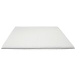 vidaXL Sur-matelas 160 x 200 cm Mousse à mémoire de forme Visco 6 cm