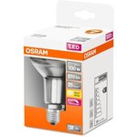 Osram spot r80 led verre clair variable 9 6w=100 e27 chaud