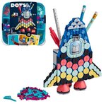 Lego 41936 dots pot a crayons  set de loisirs créatifs et décoration de chambre d'enfant  jeux créatifs pour 6 ans et plus
