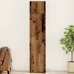 vidaXL Armoire de rangement Montage mural Vieux bois 50 x 41 x 225 cm