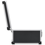 vidaXL Étui de CD pour 40 CD Aluminium ABS Noir