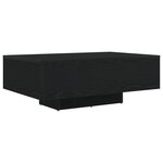 vidaXL Table Basse Chêne noir 85 x 55 x 31 cm Bois d'ingénierie