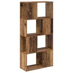 vidaXL Ensemble meuble TV Marron 60 x 24 x 125 5 cm Bois d'ingénierie