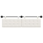 vidaXL Tête de lit suspendue Simili cuir