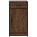 Buffet vidaXL Marron Chêne 40x41x75 cm Bois d'ingénierie