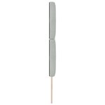 vidaXL Tête de lit en velours gris clair avec boutons en cristal de 200 cm