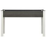 vidaXL Lit surélevé de jardin Gris 120x40x75 cm WPC