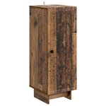 vidaXL Buffet Bois ancien 33 x 34 5 x 90 cm Bois d'ingénierie