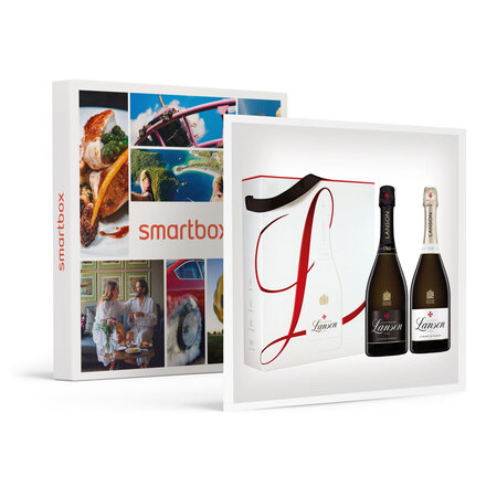 SMARTBOX - Coffret Cadeau Coffret de 2 bouteilles d’exception de champagne Lanson -  Gastronomie
