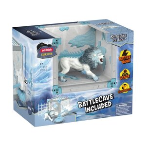 Schleich 42766 - Eldrador BattleCave Lion de glace