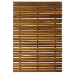 vidaXL Tapis de bain 2 Pièces Acacia 80x50 cm