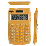 Calculatrice de poche orange