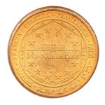 Mini médaille monnaie de paris 2008 - notre-dame de fourvière (le chevet)