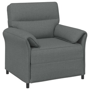 vidaXL Canapé 100  polyester  cadre en métal  MDF  Contreplaqué