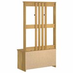 vidaXL Portemanteau SANDNES 87x40x159 5 cm bois massif pin