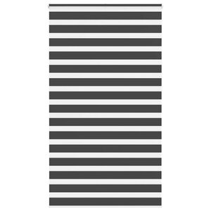vidaXL Store zèbre noir 120x230 cm largeur du tissu 115 9 cm polyester