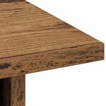 vidaXL Table de chevet Bois ancien 41 x 40 x 45 cm Bois d'ingénierie