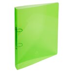 Classeur 2 anneaux 30 mm polypropylène Crystal - A4 maxi, couleurs aléatoires EXACOMPTA