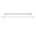 vidaXL Store rétractable automatique Gris Clair 350x250 cm