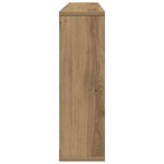 vidaXL Étagère murale Chêne artisanal 85 x 16 x 52 5 cm Bois d'ingénierie