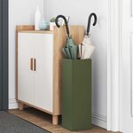 vidaXL Porte-parapluie Olive 15 5 x 15 5 x 49 cm Métal