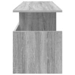 vidaXL Meuble TV Gris Sonoma 102 x 35 x 45 cm Bois d'ingénierie