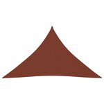 vidaXL Voile de parasol tissu oxford triangulaire 2 5x2 5x3 5 m