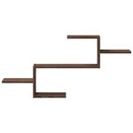 vidaXL Étagère murale chêne marron 104x15x49 cm bois d'ingénierie