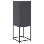 vidaXL Buffet anthracite 36x39x107 cm acier laminé à froid