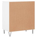 vidaXL Buffet Blanc 60x35x70 cm Bois d'ingénierie
