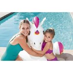 BESTWAY Bouée XXL chevauchable Licorne 150 x 117 cm