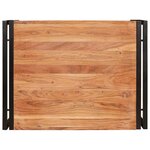 vidaXL Étagère de salle de bain avec étagère 65 x 50 x 23 cm