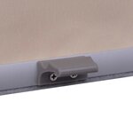 vidaXL Store enrouleur occultant Beige U08/808