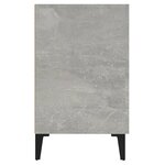 vidaXL Buffet gris béton 100x36x60 cm bois d'ingénierie