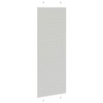 vidaXL Store plissé gris clair 70x200 cm largeur du tissu 69 4 cm