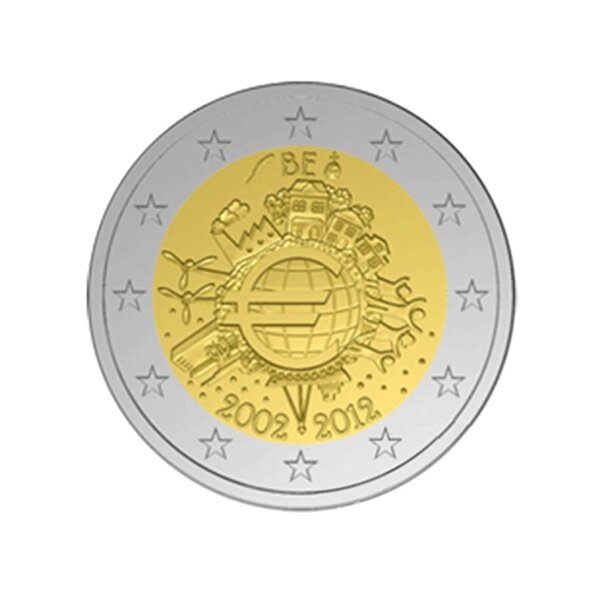 Pièces commémoratives de 2 euros – 2012