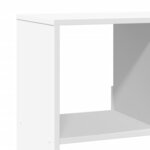 vidaXL Bibliothèque blanc 100x33x125 5 cm bois d'ingénierie