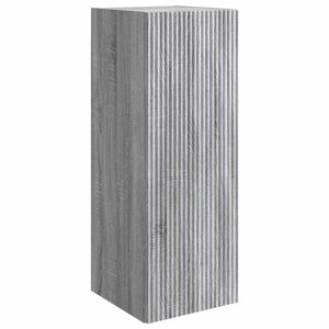 vidaXL Armoire Murale 33 x 34 5 x 90 cm Bois d'ingénierie Sonoma gris