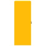 vidaXL Armoire de rangement Jaune moutarde 60 x 40 x 105 cm Acier