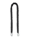 THIRARD - Chaîne acier gainé nylon Loops vélo moto barrières 1.5m noir - THIRARD