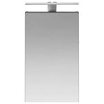 vidaXL Armoire Miroir de Salle de Bain Chêne noir 30 x 10 5 x 50 cm