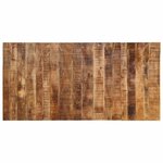 vidaXL Table à manger 200x100x75 cm bois de manguier massif brut